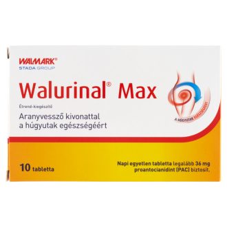   Walmark Walurinal Max étrend-kiegészítő tabletta aranyvessző kivonattal 10 tabletta 5,2 g