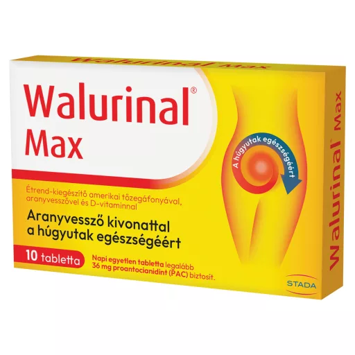 Walmark Walurinal Max étrend-kiegészítő tabletta aranyvessző kivonattal 10 tabletta 5,2 g