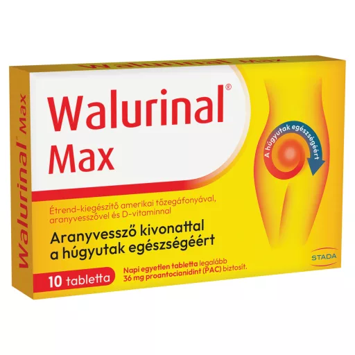 Walmark Walurinal Max étrend-kiegészítő tabletta aranyvessző kivonattal 10 tabletta 5,2 g