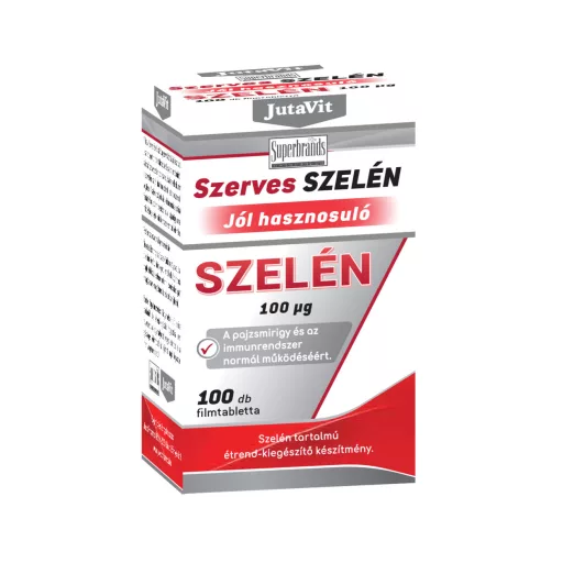 JutaVit filmtabletta 100db Szerves Szelén 100ug