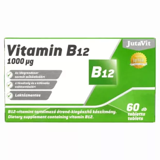 JutaVit tabletta 60db B12-vitamin 1000µg