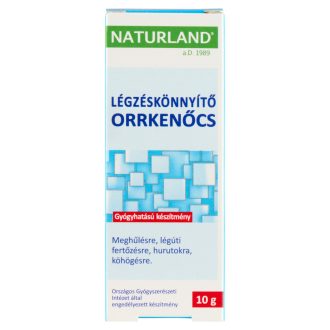Naturland légzéskönnyítő orrkenőcs 10 g