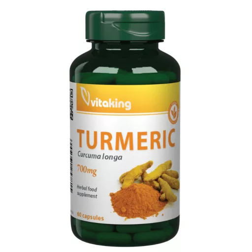 Vitaking kapszula 60db kurkuma 700mg