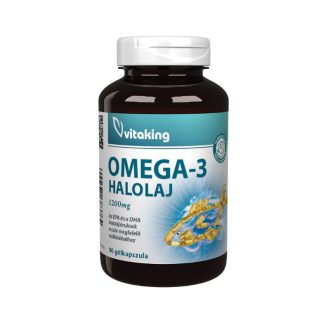 Vitaking gélkapszula 90db halolaj 1200mg