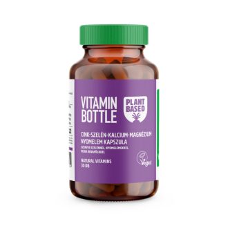   VitaminBottle kapszula 30db Cink-szelén-kalcium-magnézium nyomelem