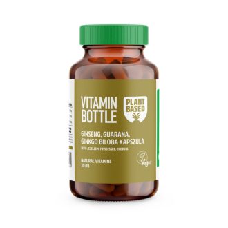 VitaminBottle kapszula 30db Ginseng, Guarana, Ginkgo Biloba