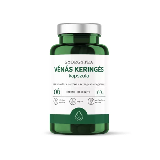 Györgytea kapszula 60db vénás keringés