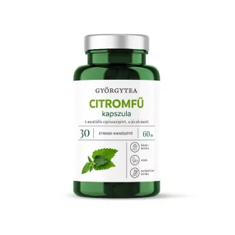 Györgytea kapszula 60db citromfű