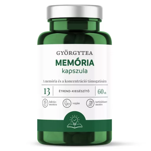 Györgytea kapszula 60db Memória