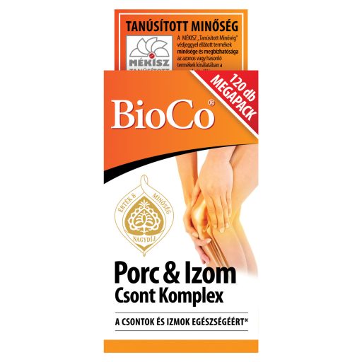 BioCo Porc & Izom Csont Komplex étrend-kiegészítő filmtabletta 120 x 1,82 g (218,4 g)