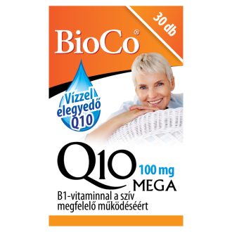   BioCo vízzel elegyedő  Q10 MEGA 100 mg étrend-kiegészítő kapszula 30 x 0,605 g (18,15 g)