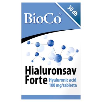 BioCo Hialuronsav Forte tabletta 30 x 0,8 g (24 g)