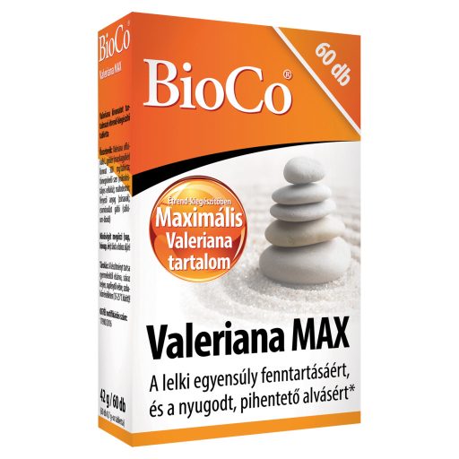 BioCo Valeriana Max tabletta 60 x 0,7 g (42 g)