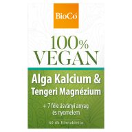   BioCo 100% Vegan Alga Kalcium & Tengeri Magnézium filmtabletta 60 x 1,25 g (75 g)