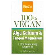   BioCo 100% Vegan Alga Kalcium & Tengeri Magnézium filmtabletta 60 x 1,25 g (75 g)