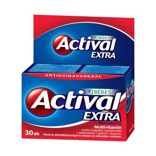Béres Actival Extra multivitamin filmtabletta 30 db