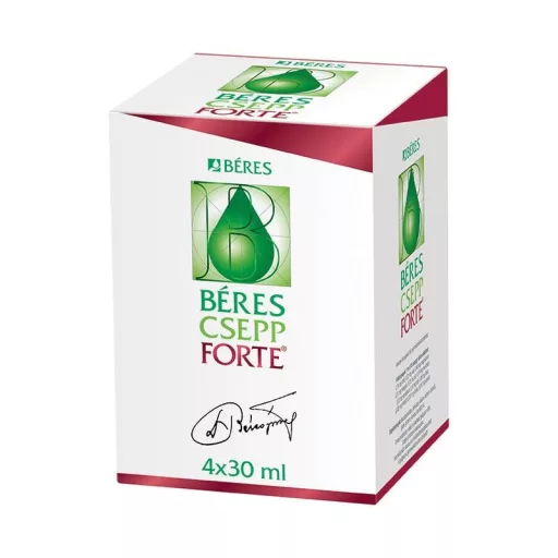 Béres Csepp Forte belsőleges oldatos cseppek 4 x 30 ml