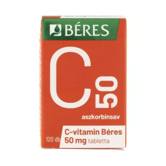 Béres C-vitamin 50 mg tabletta 120 db