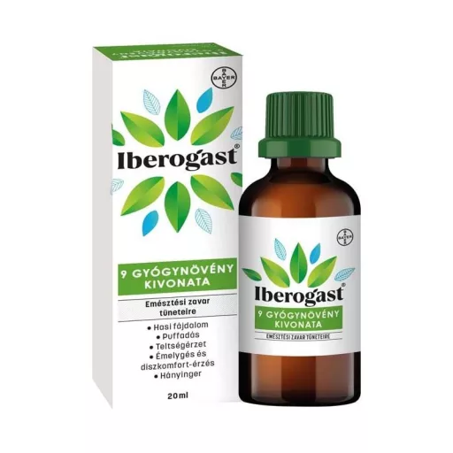 Iberogast Hexaherba belsőleges oldatos cseppek 20 ml