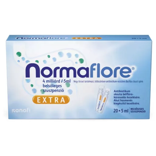 Normaflore Extra 4 milliárd/5 ml belsőleges szuszpenzió 20 x 5 ml