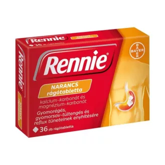 Rennie narancsos rágótabletta 36 db