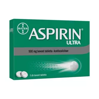 Aspirin Ultra 500 mg bevont tabletta 8 db
