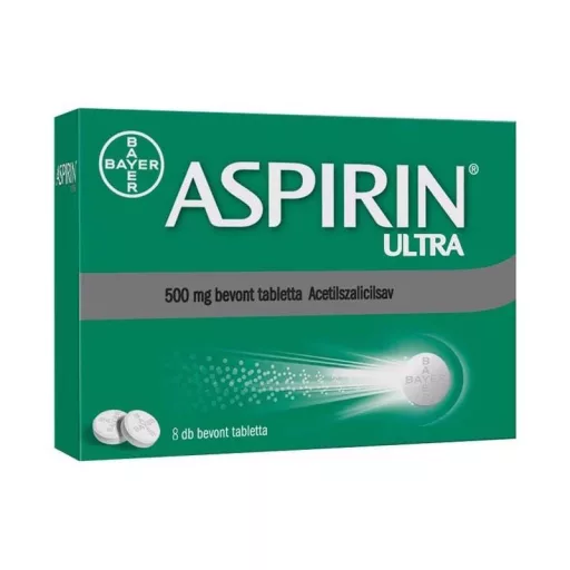 Aspirin Ultra 500 mg bevont tabletta 8 db