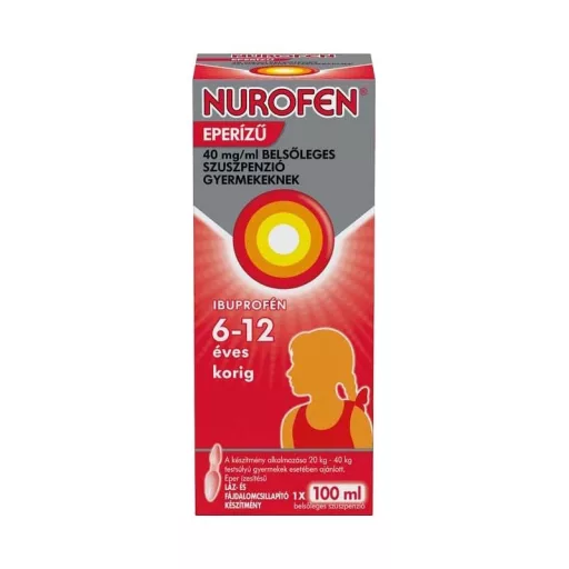 Nurofen belsőleges szuszpenzió 100ml eperízű 40mg/ml