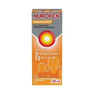 Nurofen belsőleges szuszpenzió 100ml narancsízű 20mg/ml