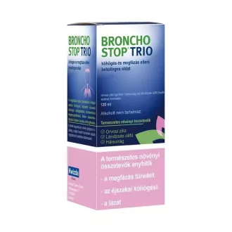  Bronchostop belsőleges oldat 120ml Trio köhögés és megfázás elleni