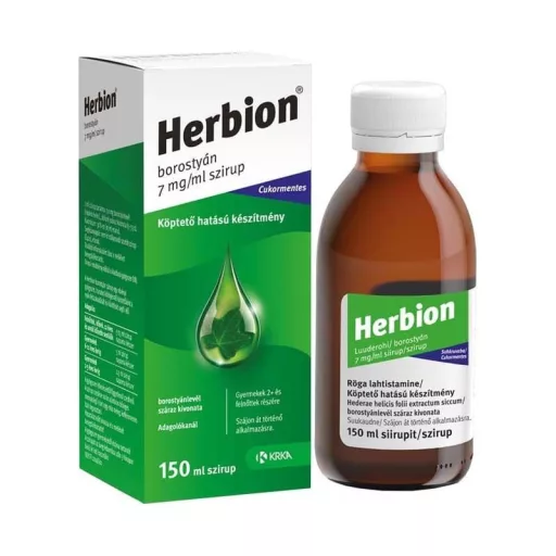 Herbion szirup 150ml borostyán 7mg/ml