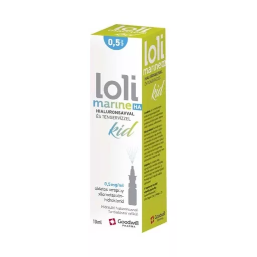 Lolimarine orrspray 10ml HA Kid 0,5mg/ml