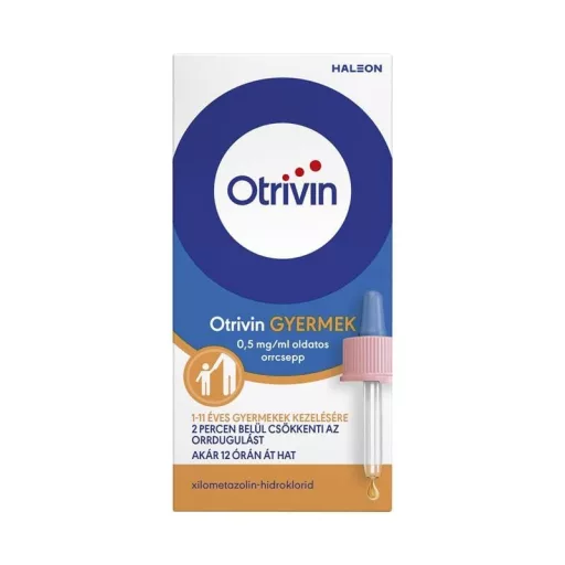 Otrivin GYERMEK 0,5 mg/ml oldatos orrcsepp 10 ml