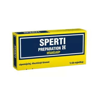 Sperti végbélkúp 12db Preparation H