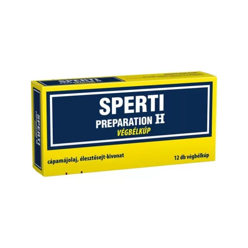 Sperti végbélkúp 12db Preparation H