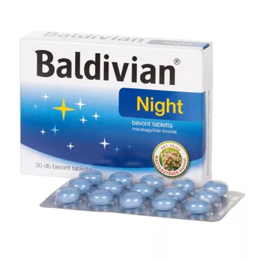 Baldivian bevont tabletta 30db Night