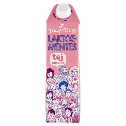 Magic Milk UHT laktózmentes, félzsíros tej 2,8% 1 l