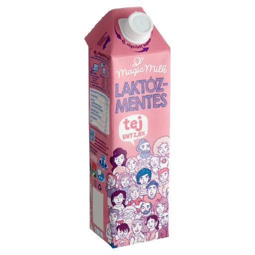 Magic Milk UHT laktózmentes, félzsíros tej 2,8% 1 l