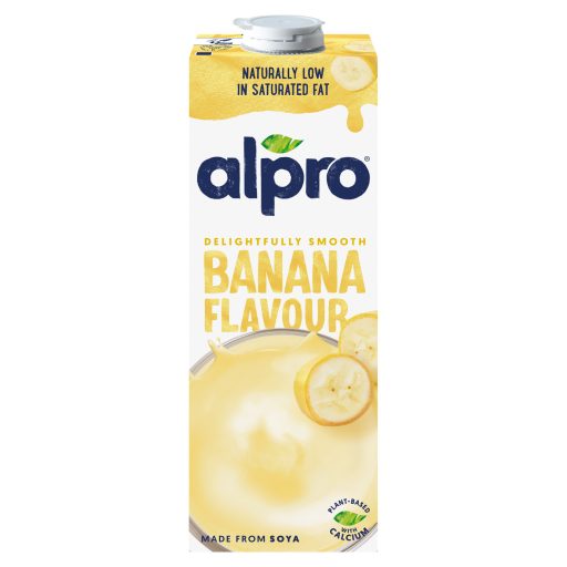 Alpro UHT banános szójaital hozzáadott kalciummal és vitaminokkal 1 l