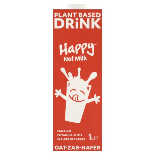 Happy Not Milk UHT zabital kalciummal, D- és B12-vitaminnal 1 l