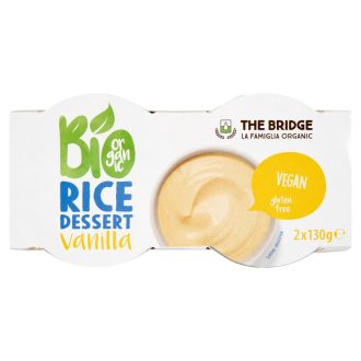 The Bridge bio vaníliás rizs desszert 2 x 130 g