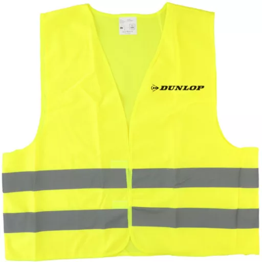 Dunlop láthatósági mellény sárga 120gr/m2 S/XXXL