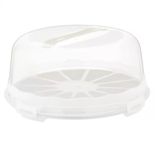 Műanyag tortabúra füllel és biztonsági zárral - 30 cm 