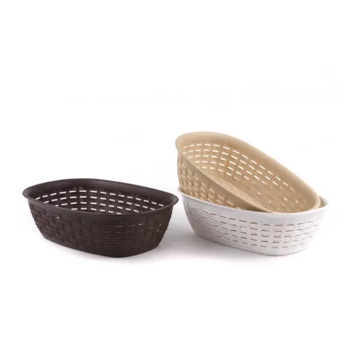 Kenyérkosár rattan hatású 2L 