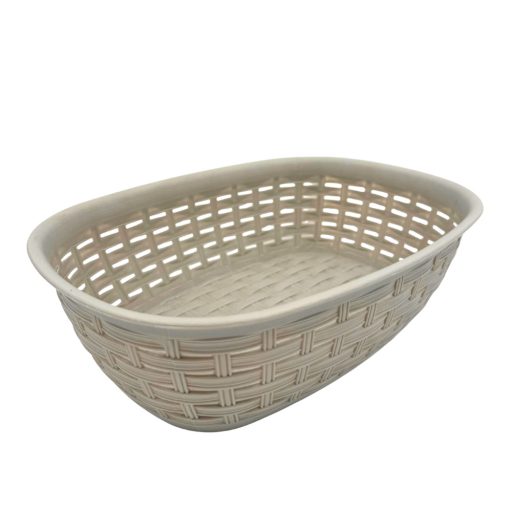 Kenyérkosár rattan hatású 2L - Bézs