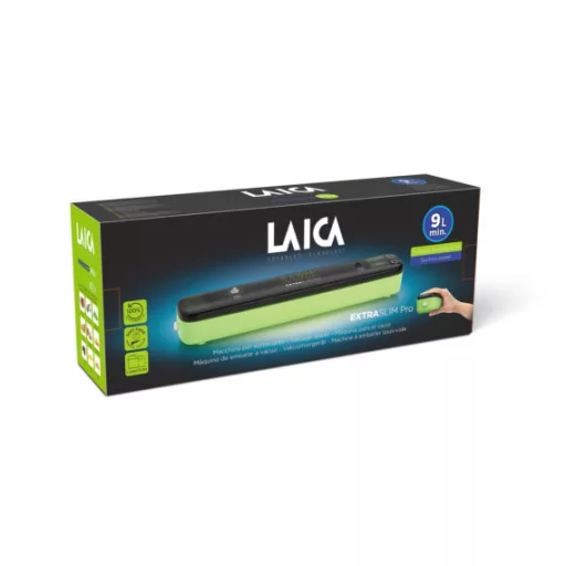 Laica Extra Slim Pro vákuumos fóliahegesztő gép 9l /perc