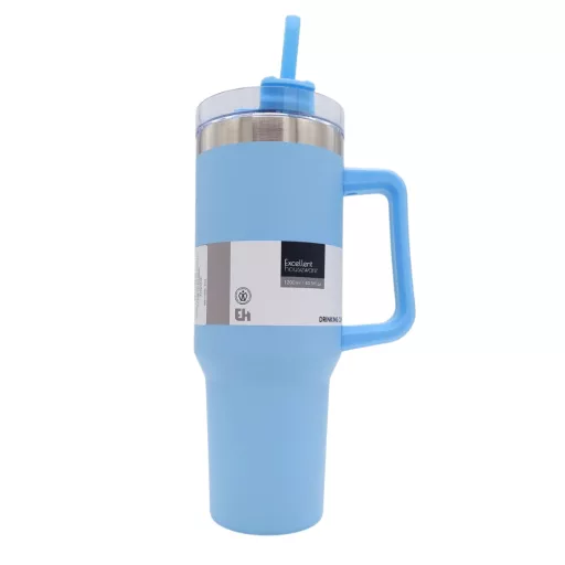 Thermo rozsadamentes acél kulacs 1,2l - kék 