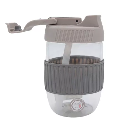 Thermo üvegpohár 350 ml - szürke