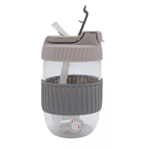 Thermo üvegpohár 350 ml - szürke