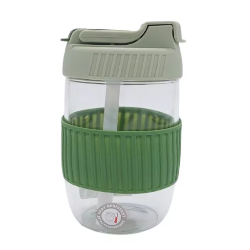 Thermo üvegpohár 350 ml - zöld